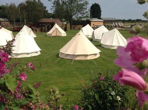 Skipbridge Farm Shepherds Huts Campground Green Hammerton エクステリア 写真